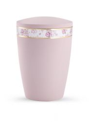 Biourne mit matten Soft-Touch-Oberfläche - pastellrosa