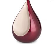 Tropfen-rot-silber
